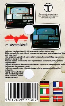 Muggins The Spaceman (UK) (1987) box cover back